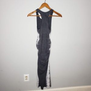 michael stars flame wash midi dress